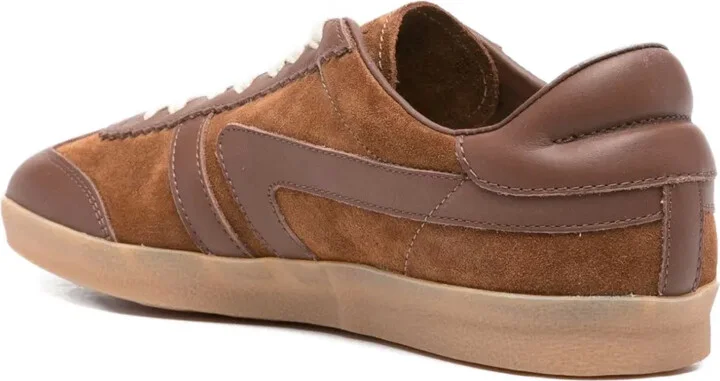 Suede Panelled Sneakers - Image 3