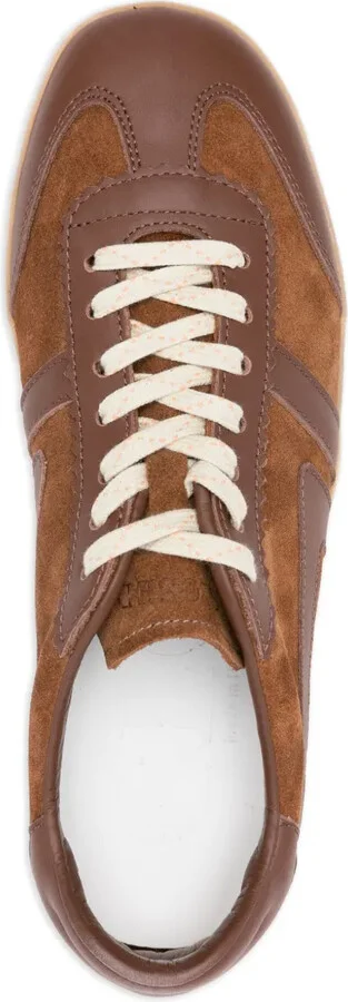 Suede Panelled Sneakers - Image 4
