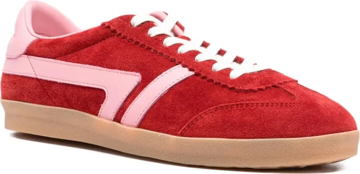 Suede Panelled Sneakers - Image 2