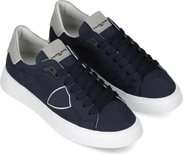 Suede-Panelled Sneakers - Image 2