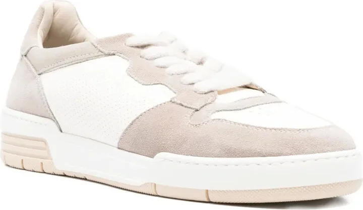 Suede Panelled Sneakers - Image 2