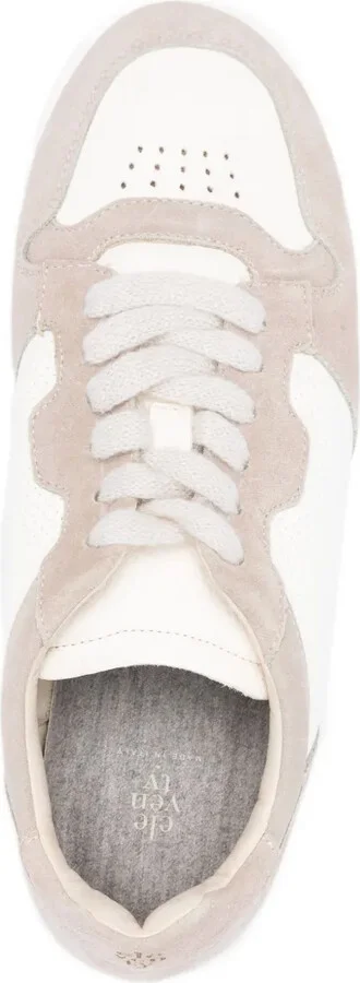 Suede Panelled Sneakers - Image 4