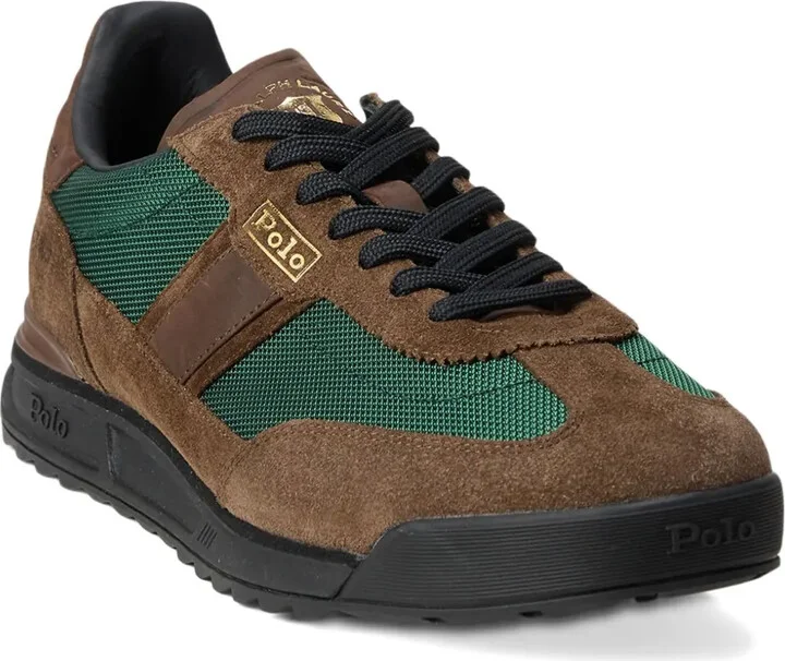 Suede Panelled Sneakers - Image 2