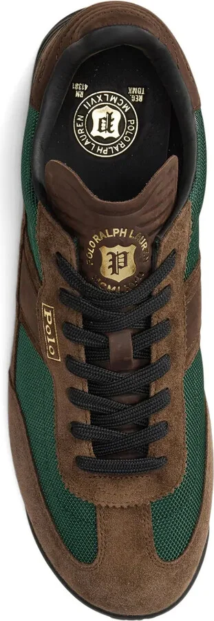 Suede Panelled Sneakers - Image 4