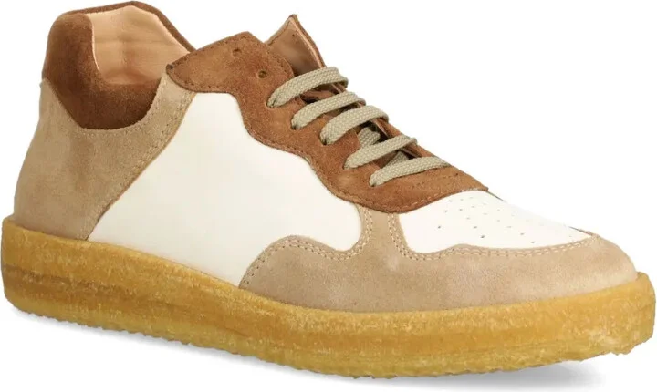 Suede Panelled Sneakers - Image 2