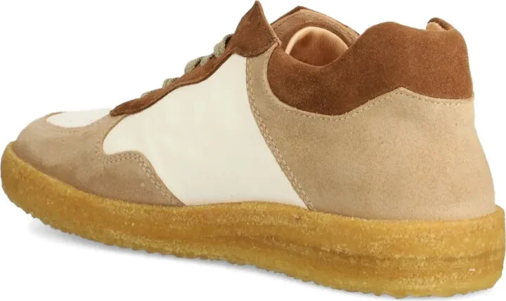 Suede Panelled Sneakers - Image 3