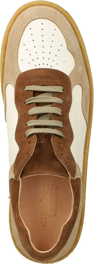 Suede Panelled Sneakers - Image 4