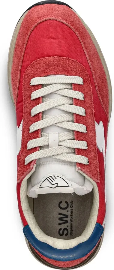 Suede Panelled Sneakers - Image 4