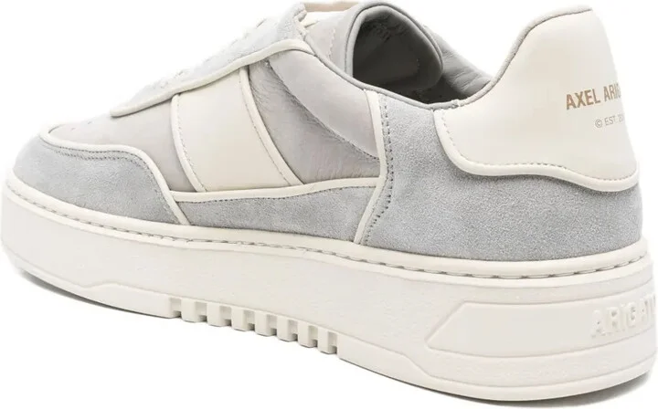 Suede Panelled Sneakers - Image 3