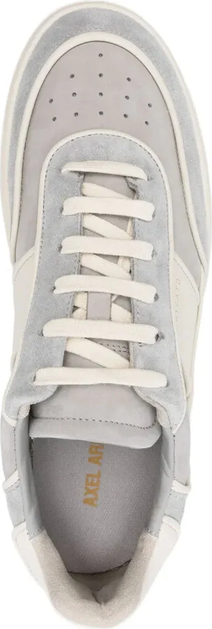 Suede Panelled Sneakers - Image 4