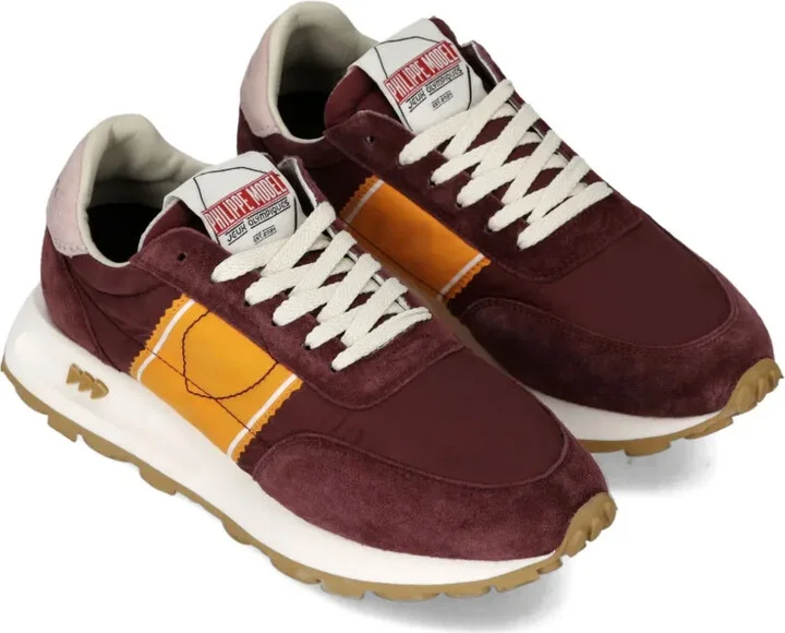 Suede-Panelled Sneakers - Image 2