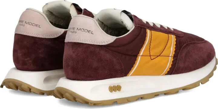 Suede-Panelled Sneakers - Image 3