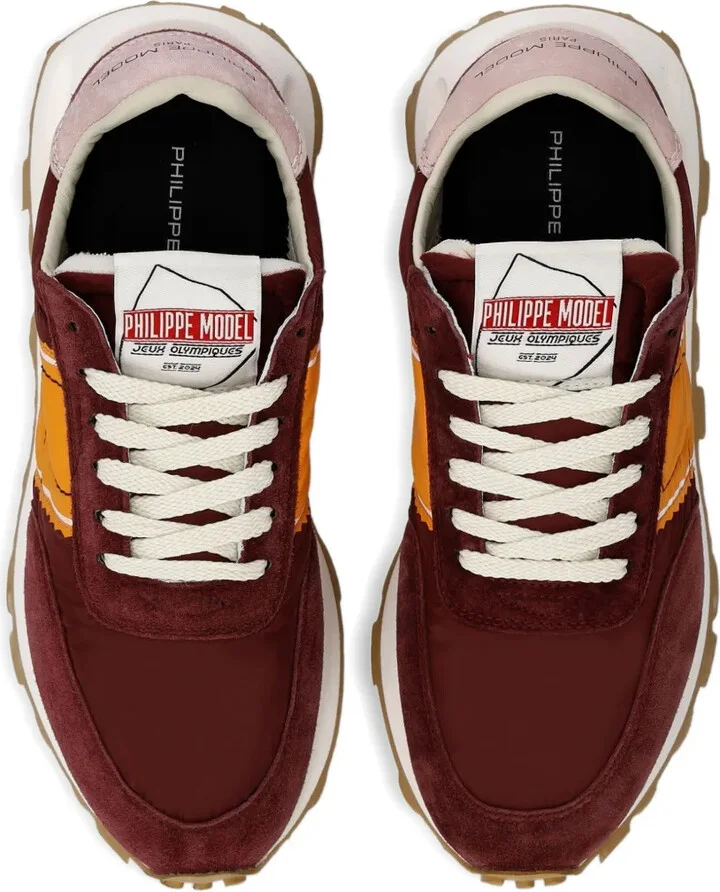 Suede-Panelled Sneakers - Image 4