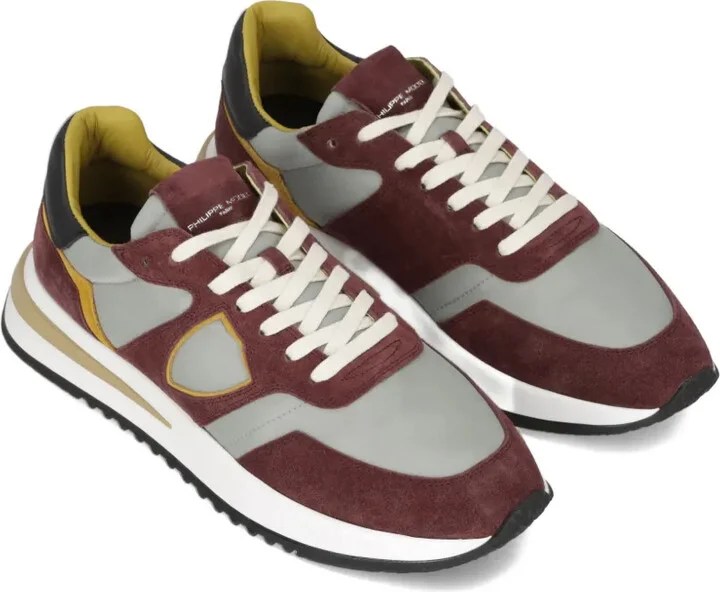 Suede-Panelled Sneakers - Image 2