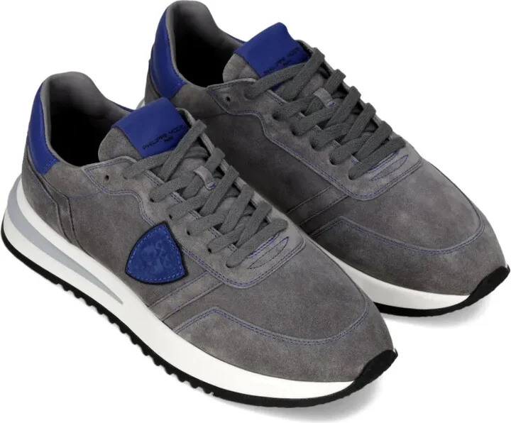Suede-Panelled Sneakers - Image 2