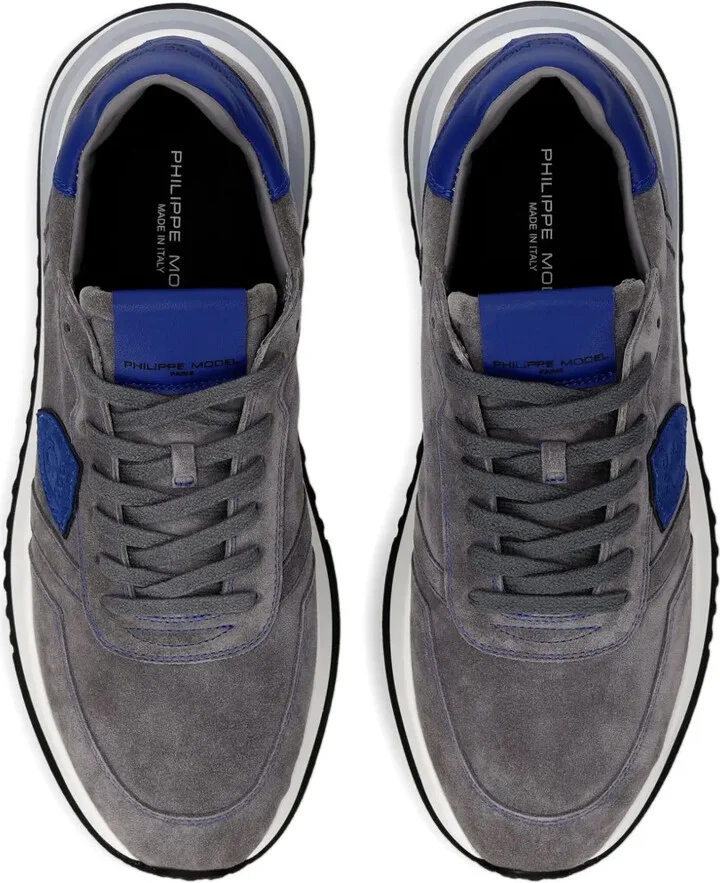 Suede-Panelled Sneakers - Image 4