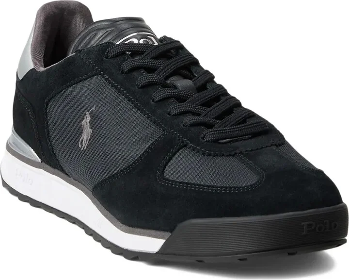 Suede Panelled Sneakers - Image 2