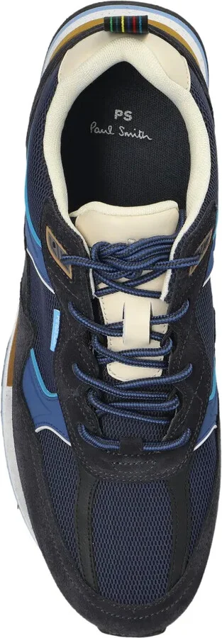 Suede Panelled Sneakers - Image 3