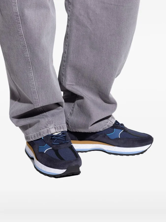 Suede Panelled Sneakers - Image 5