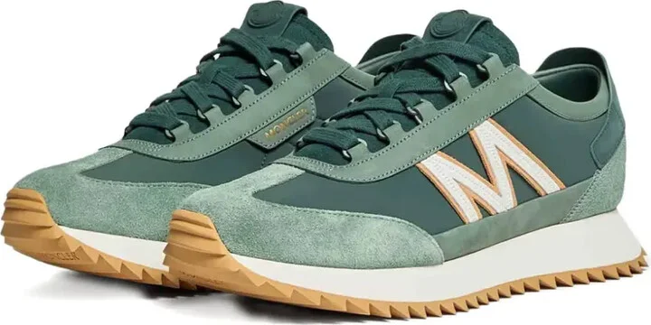 Suede-Panelled Sneakers - Image 2