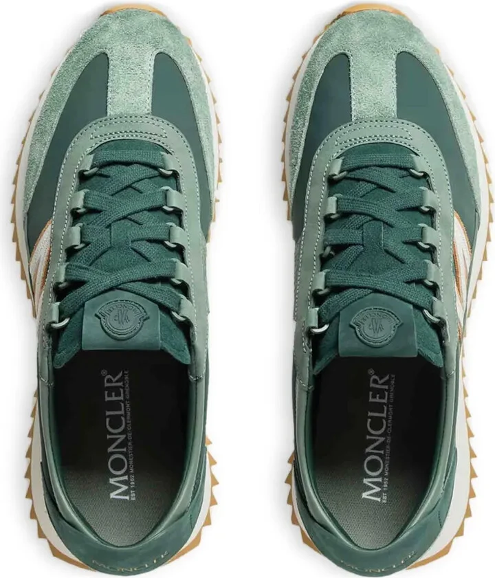 Suede-Panelled Sneakers - Image 3