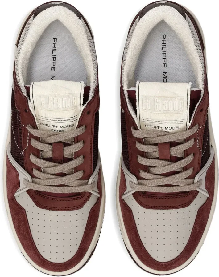 Suede-Panelled Sneakers - Image 3