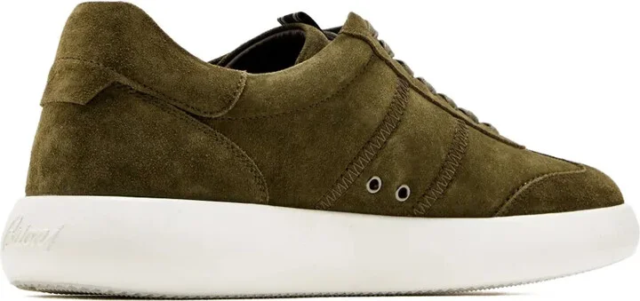 Suede Panelled Sneakers - Image 2