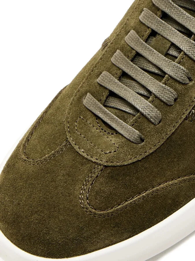 Suede Panelled Sneakers - Image 4