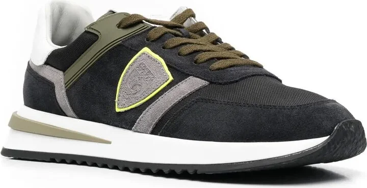 Suede Panelled Sneakers - Image 2