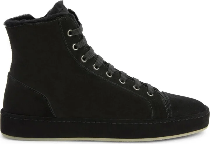Suede Panelled Sneakers