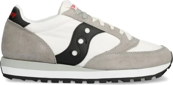 Suede-Panelled Sneakers