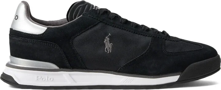 Suede Panelled Sneakers