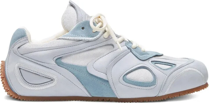 Suede Panelled Sneakers