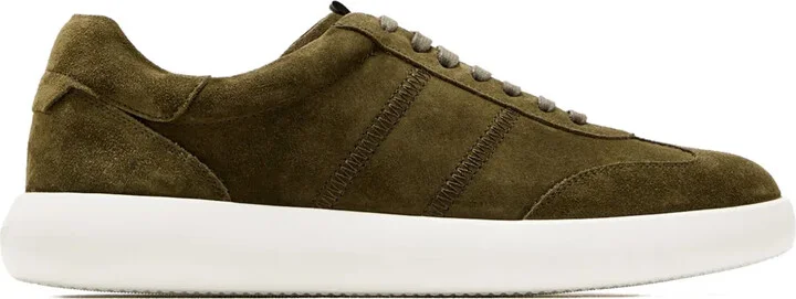 Suede Panelled Sneakers
