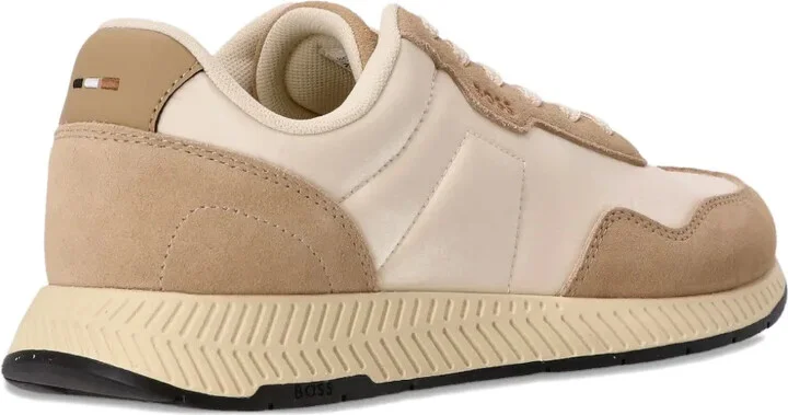 Suede-Panelled Trainers - Image 3
