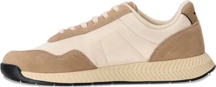 Suede-Panelled Trainers - Image 5