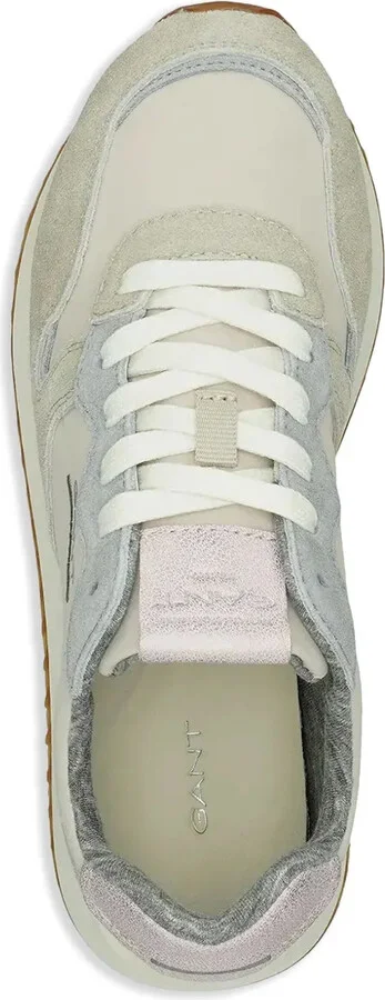 Suede Panelled Trainers - Image 4