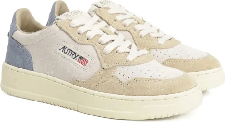 Suede Panelled Trainers - Image 2