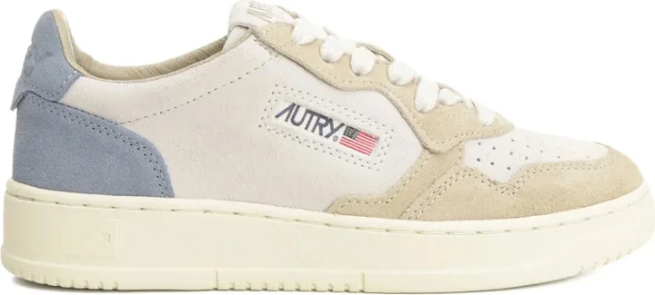 Suede Panelled Trainers