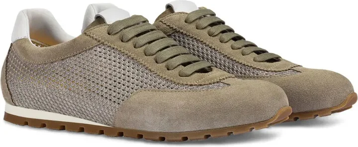 Suede-Panels Sneakers - Image 2