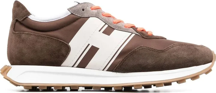 Suede-Panels Sneakers