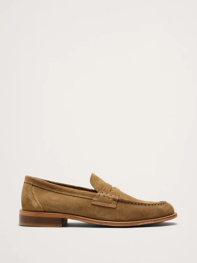 Sand Khaki Suede