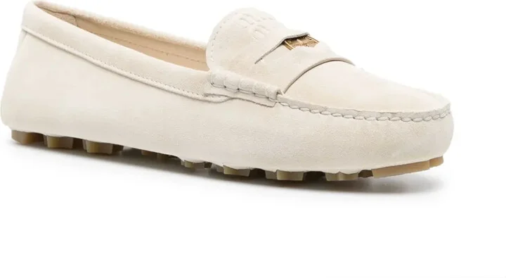 Suede Penny Loafers - Image 2