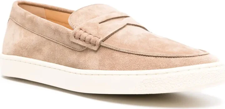 Suede Penny Loafers - Image 2