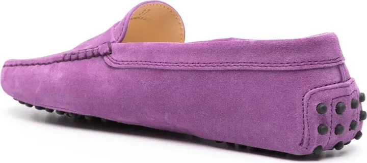 Suede Penny Loafers - Image 3