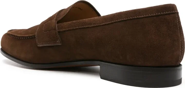 Suede Penny Loafers - Image 3