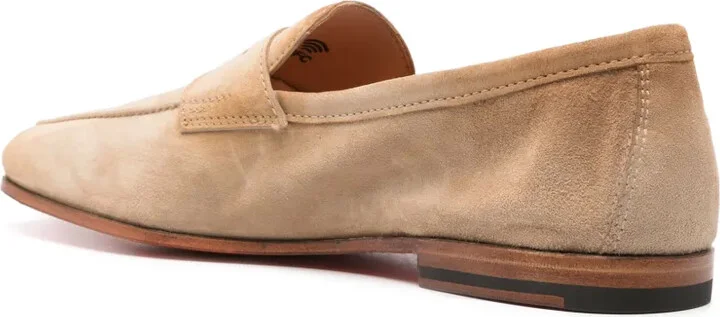 Suede Penny Loafers - Image 3