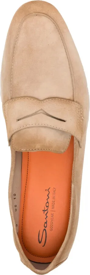 Suede Penny Loafers - Image 4