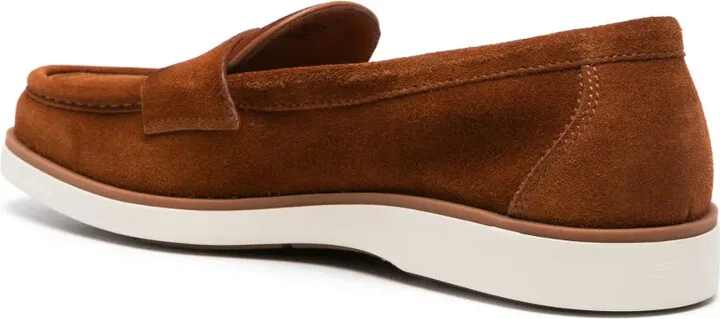 Suede Penny Loafers - Image 3