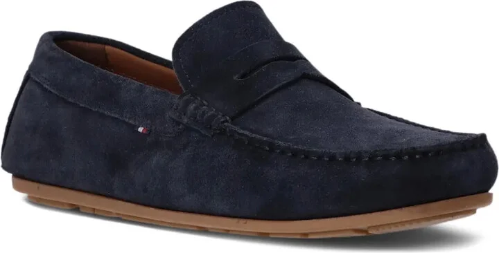 Suede Penny Loafers - Image 2